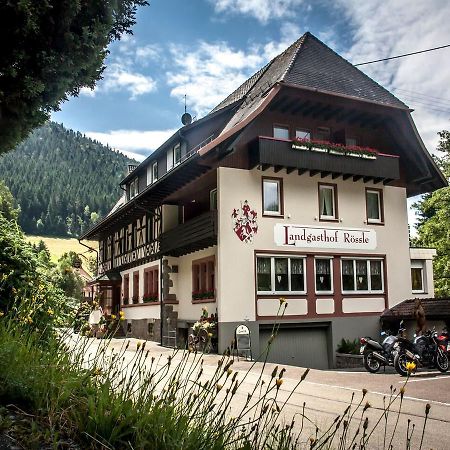 Landgasthof-Hotel-Roessle Oberprechtal Esterno foto